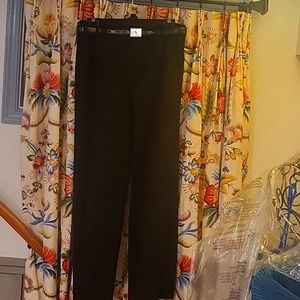 Wrinkle Free Black Dress Pants